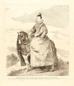 Francisco De Goya2 Bll.: Felipe III. Rey de España – Margarita de AustriaRadierung und Kaltnadel