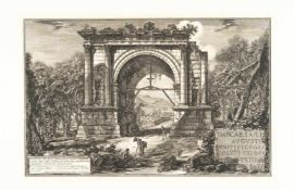 Giovanni Battista Piranesi27 Bll. aus: Alcune vedute di archi trionfali, ed altri monumentiRadierung