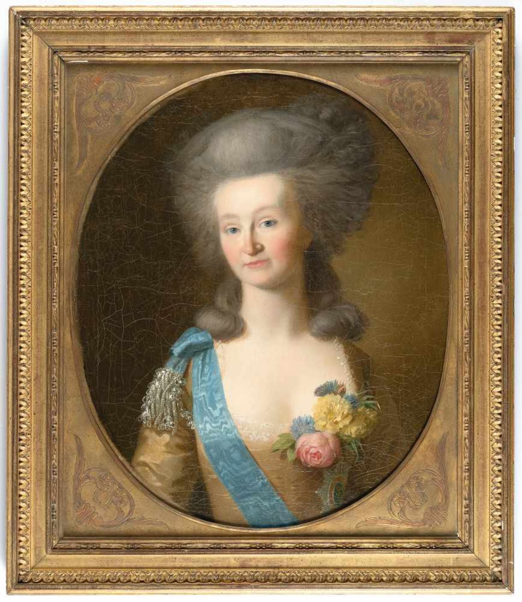 Johann Friedrich August TischbeinBildnis der Friederike Sophie Dorothea von Württemberg, geb. - Bild 2 aus 4