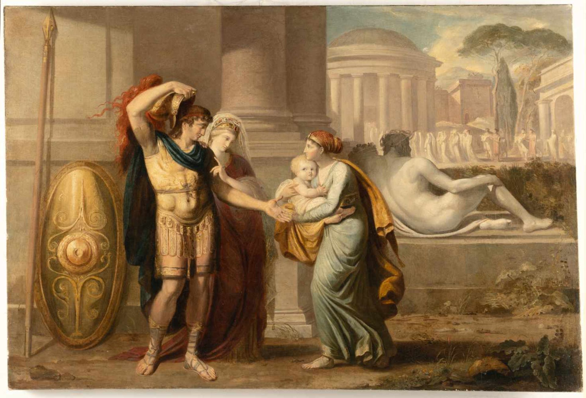 James Durno (attributed)Pendents: Priamos' Rückkehr mit dem toten Hektor nach Troja – Hektors - Bild 4 aus 6