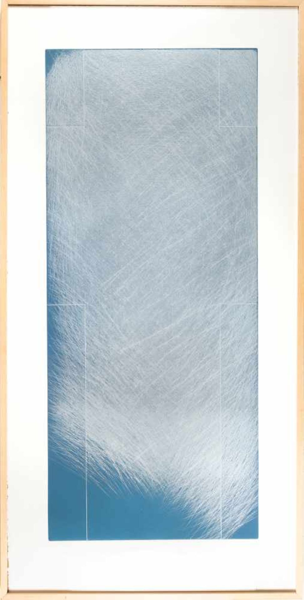 1929 Baden bei WienCross (grey/silver)Etching in colours on wove. C. 138 x 68 cm (sheet size). A