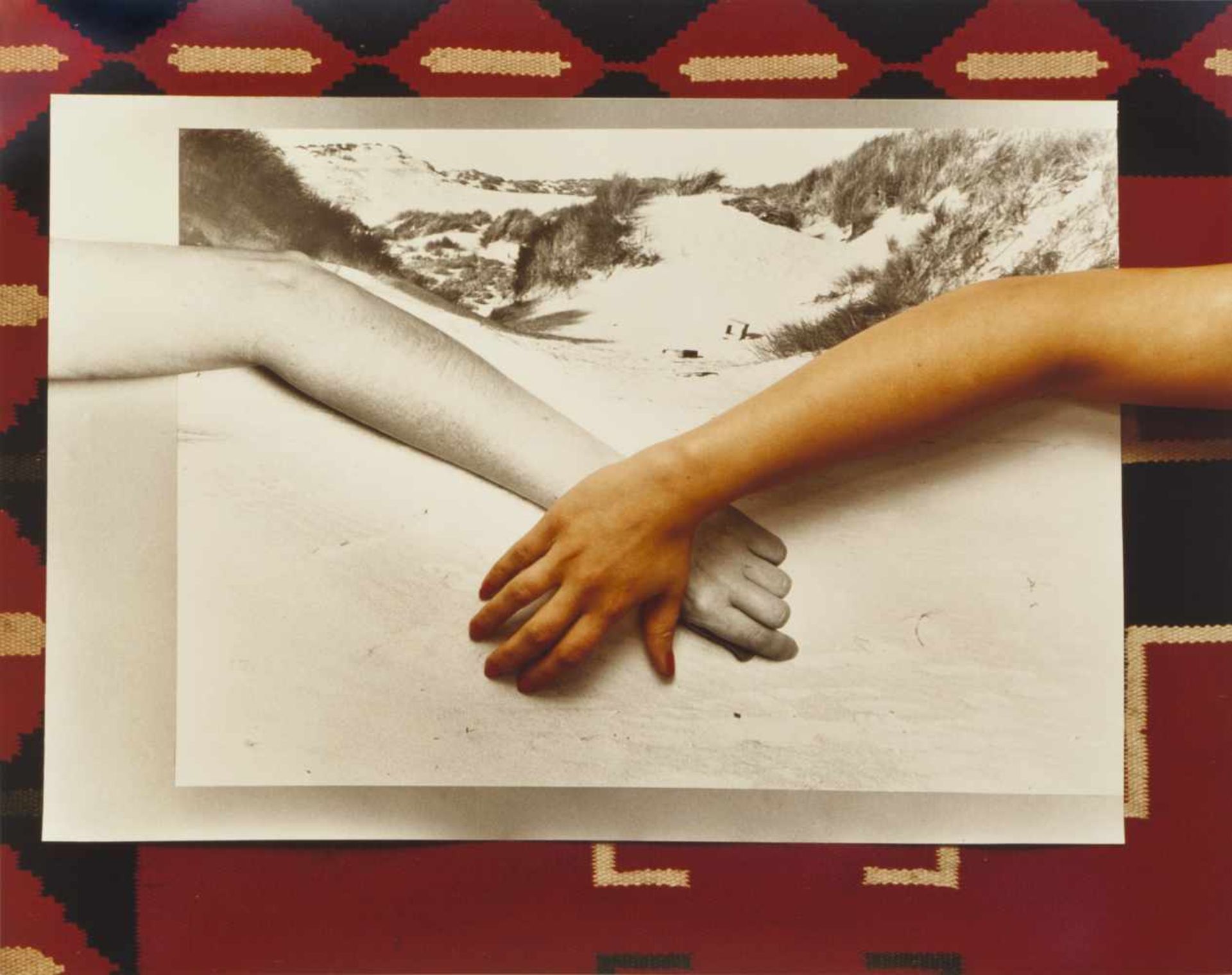 1940 LinzUntitled (Ontological jump: Arm)C-print on photographic paper. (1981). C. 40 x 50 cm. A