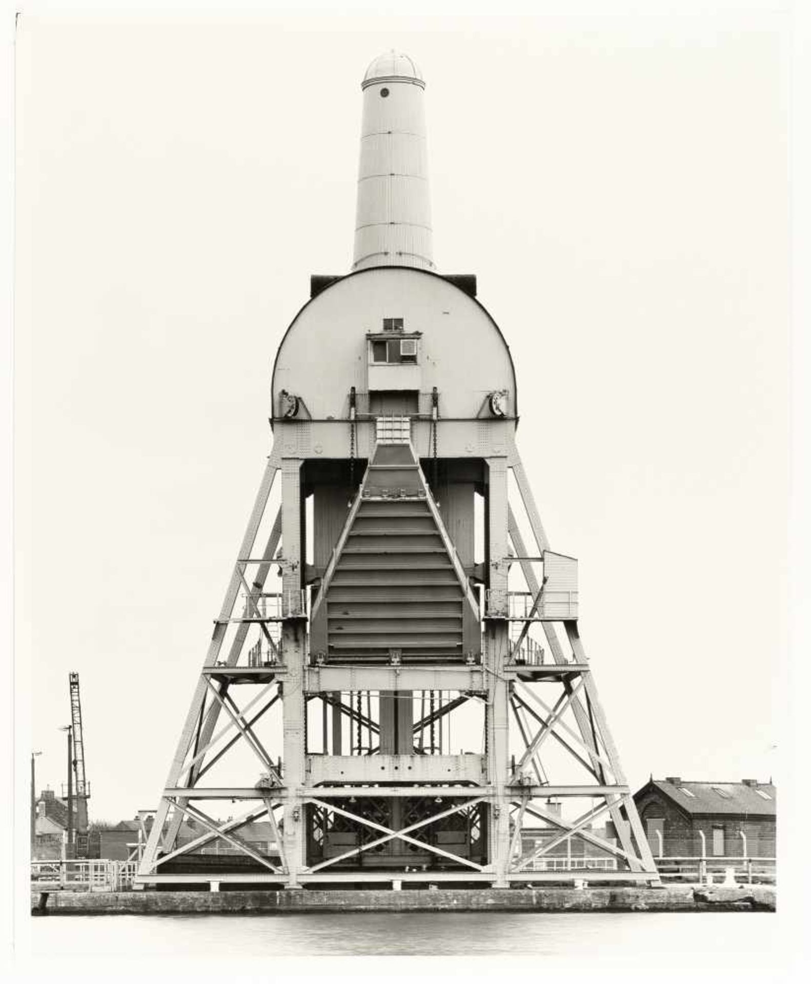 Bernd Und Hilla Becher„Tom Pudding Hoist“Silbergelatineabzug auf Agfa-Fotopapier. 1997. Ca. - Image 2 of 3