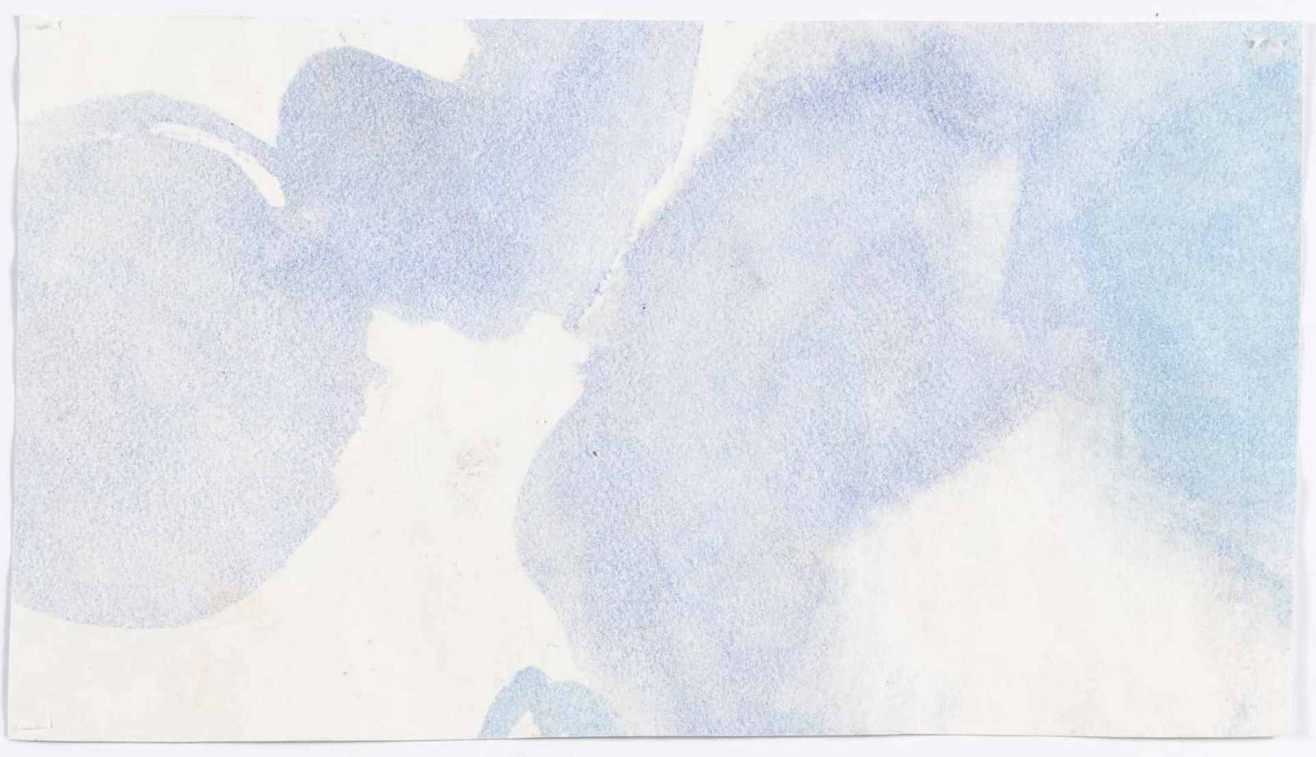 Heinz KreutzOhne Titel (leuchtend und jubelnd)Gouache auf Aquarellpapier. (Um 1962). Ca. 15 - Image 3 of 3