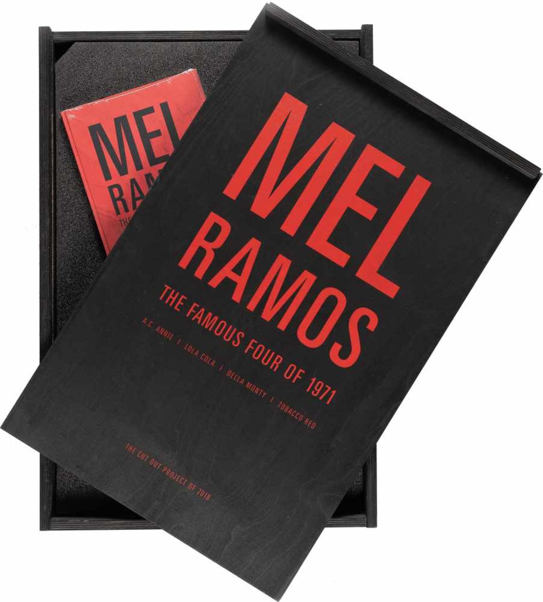 Mel RamosMel Ramos - The Famous Four of 1971 - The Cut Out Project of 2018Holzbox mit 4 Ser - Bild 9 aus 9