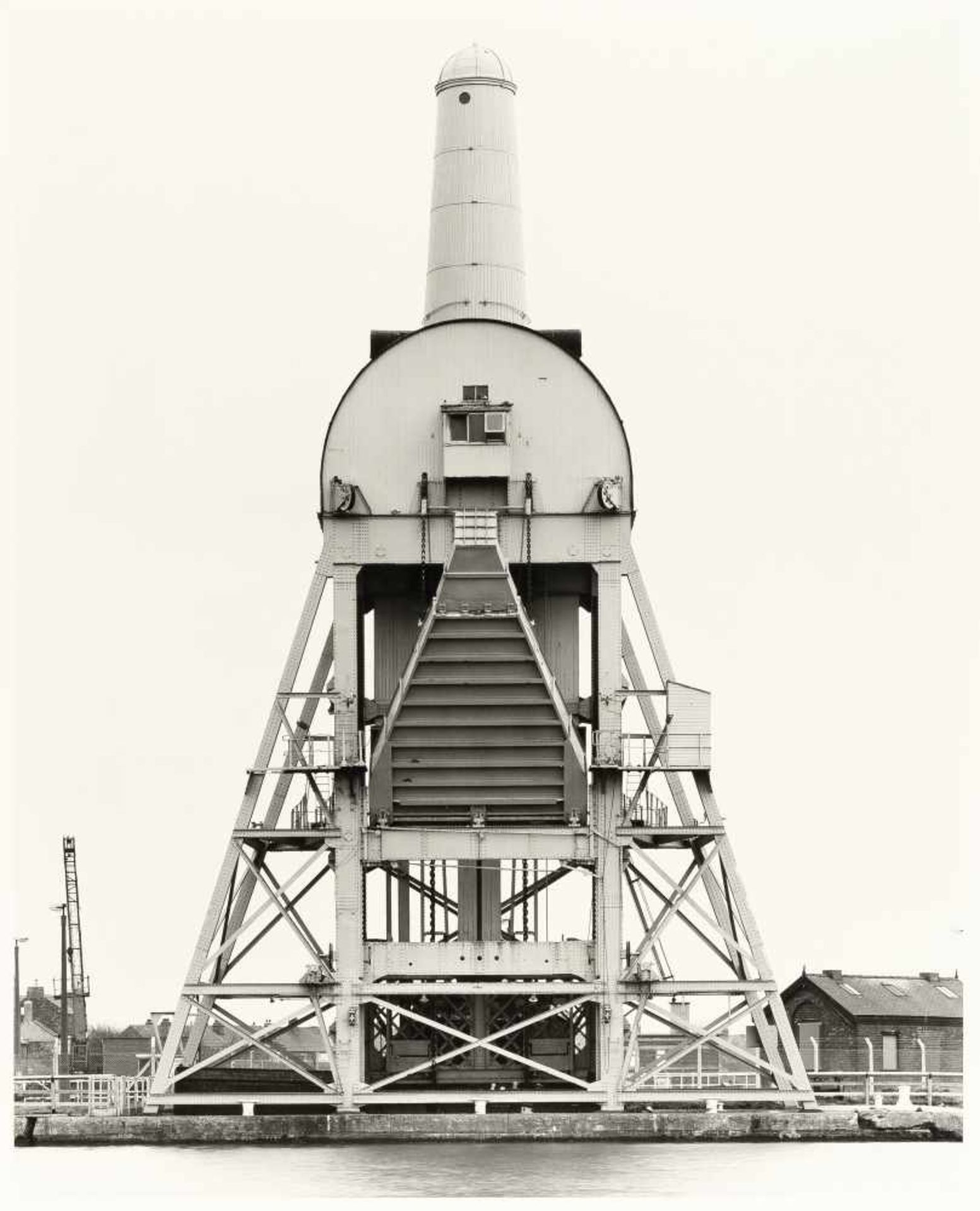 Bernd Und Hilla Becher„Tom Pudding Hoist“Silbergelatineabzug auf Agfa-Fotopapier. 1997. Ca.