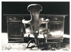 Robert LongoFreud's Desk and Chair aus: The Freud CyclePigment Print auf Velin. 2004. Ca. 7
