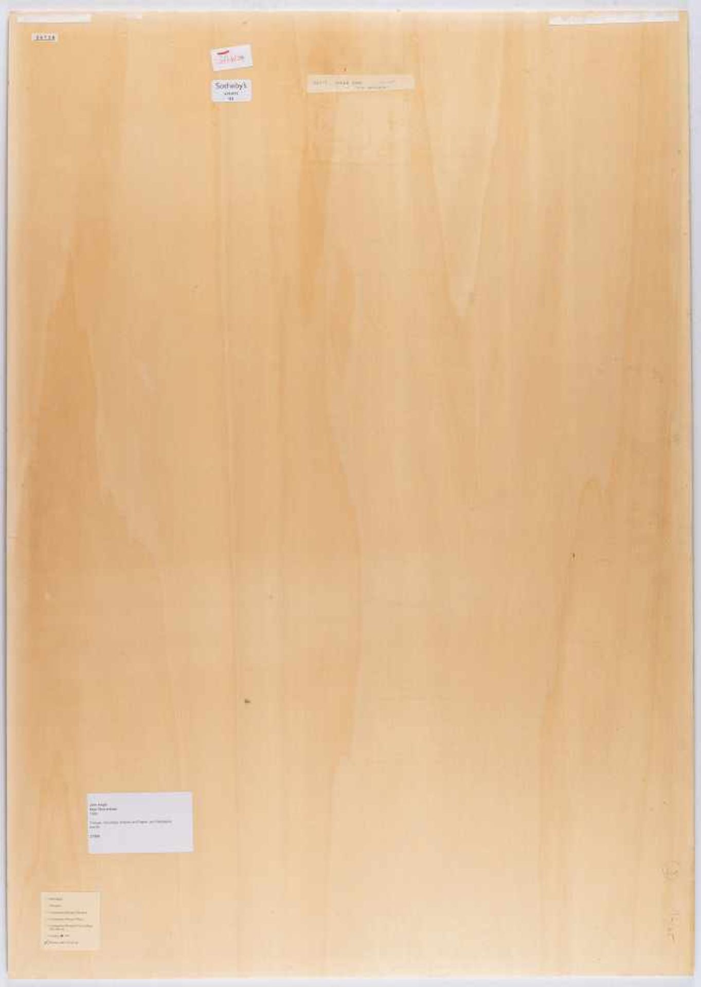 Asger JornEquilibre précaireCollage und Décollage auf Papier auf Packpapier auf Holz. 1968. - Bild 3 aus 3