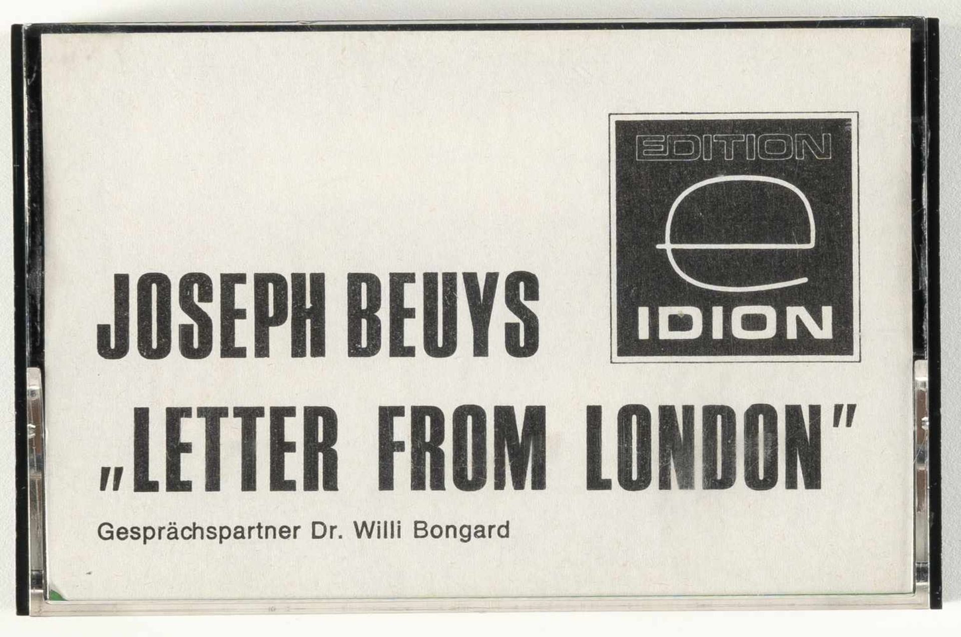 Joseph Beuys„Letter from London“Lithographie auf Papier, auf Faserplatte aufgezogen. (1974) - Bild 5 aus 6