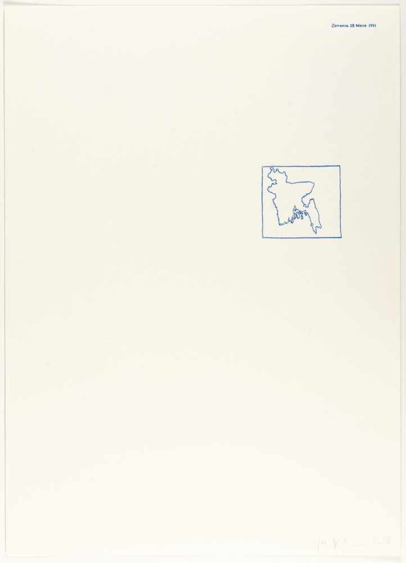 Alighiero BoettiDodici forme dal 10 giugno 1967Portfolio mit 12 farbigen Serigraphien auf d - Image 4 of 20