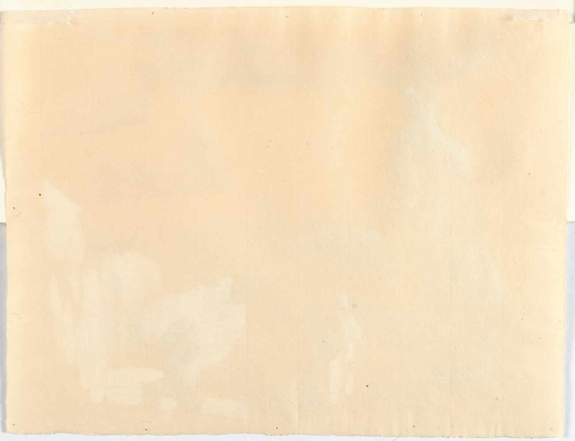 Lyonel Feininger„Dröbsdorf“Aquarell und Tusche, mit Deckweiß gehöht, auf chamoisfarbenem Bü - Bild 3 aus 3