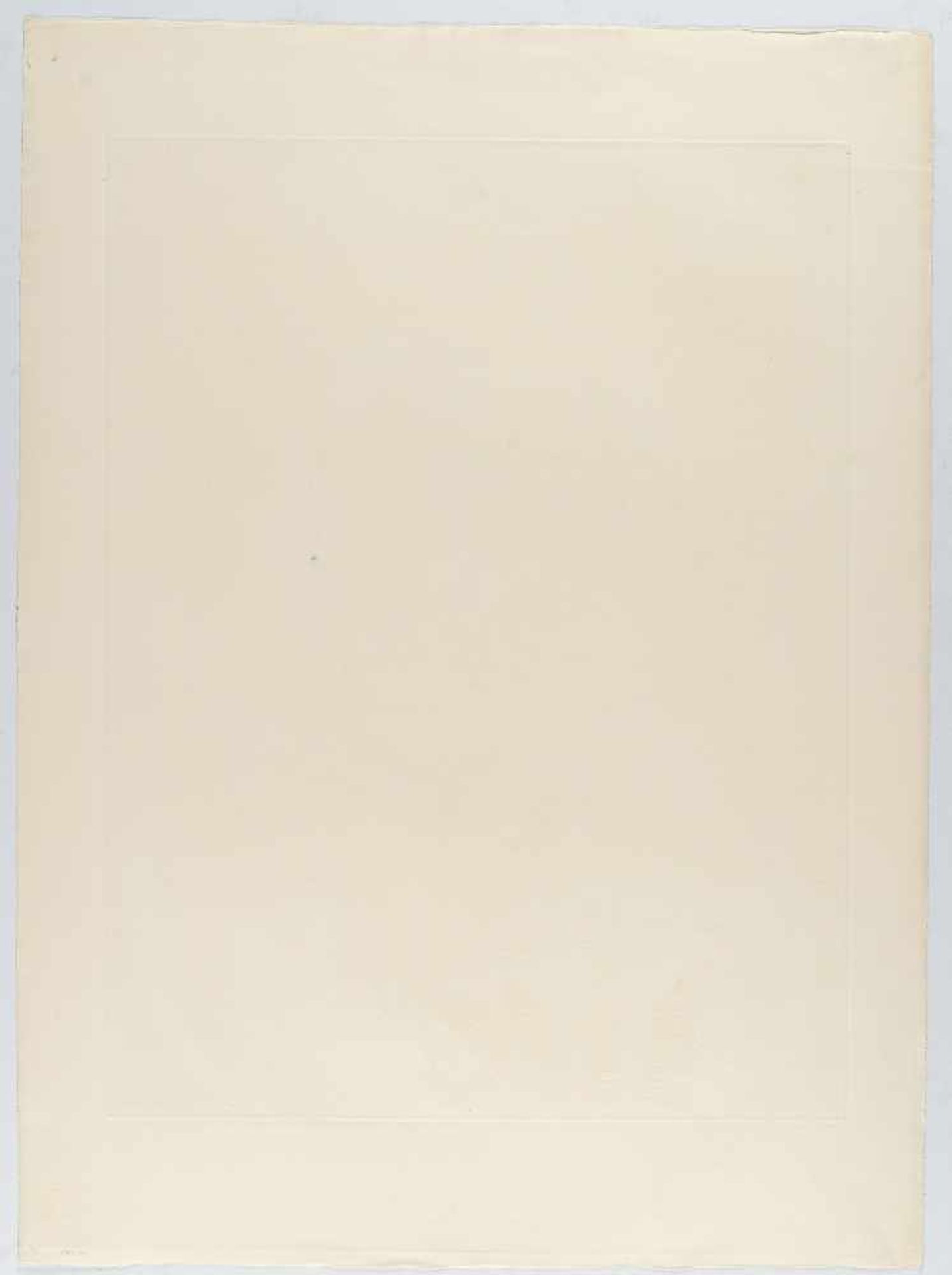 Pablo PicassoVollard et son chatFarbige Radierung mit Aquatinta und Prägedruck auf cremefar - Bild 3 aus 3