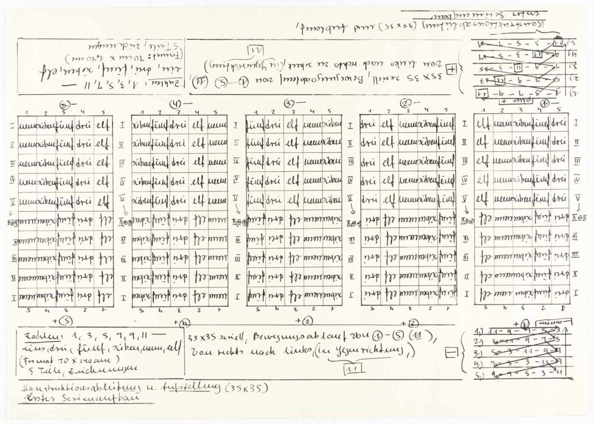 Hanne Darboven - Bild 2 aus 3