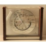 Pendule des années 70 LORD KING comportant tous les fuseaux horaires, Made in Japan, [...]