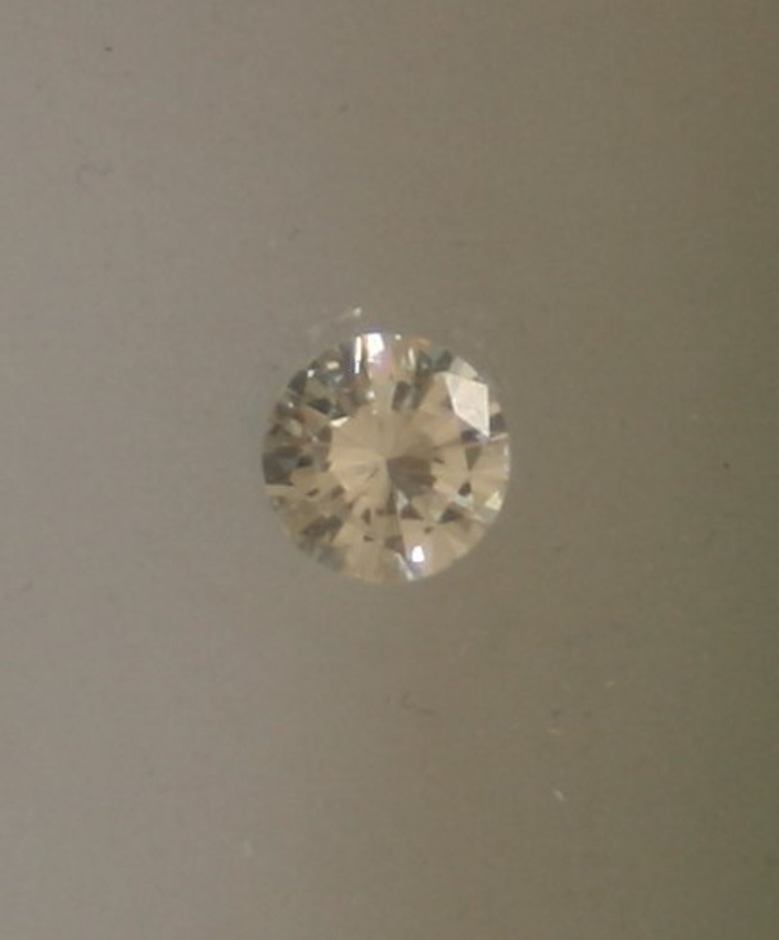 Diamant solitaire rond de 1,08 Ct, couleur Wesselton (H), pureté VS - - Round [...] - Bild 2 aus 2