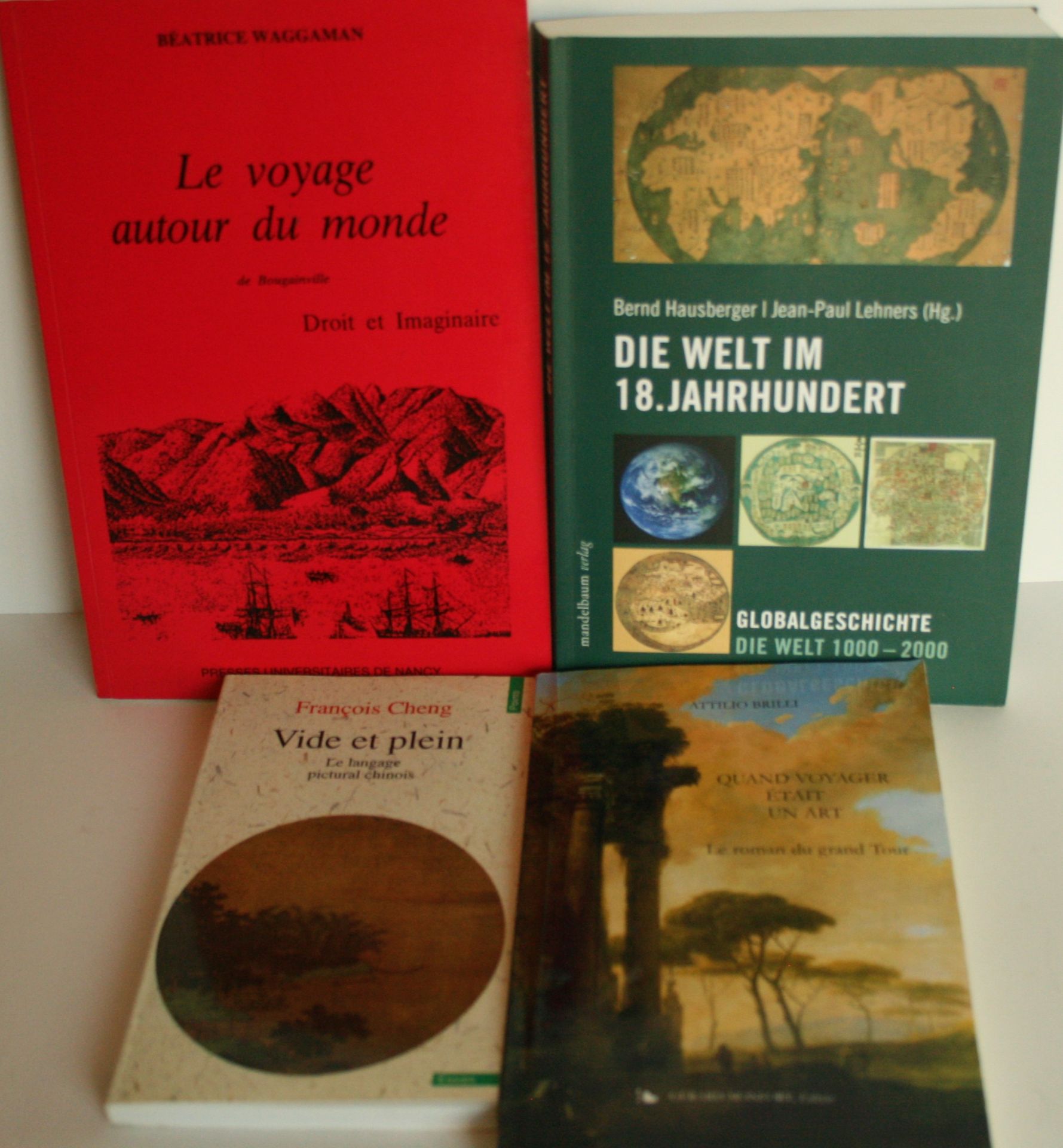 1. Attilio BRILLI : Quand voyager était un art, le Roman du grand Tour, 2001, 2. [...]