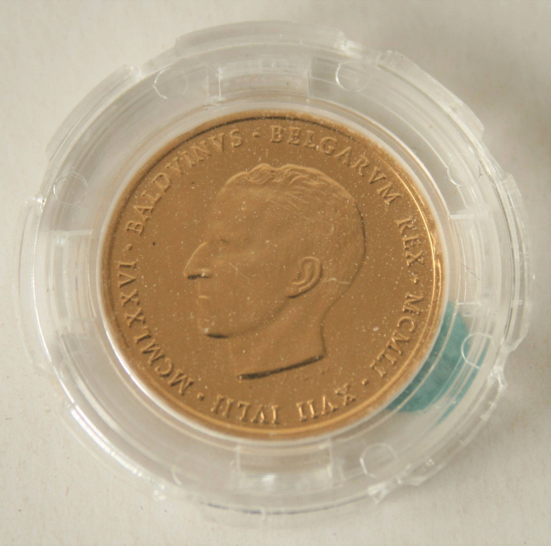 Piece 20 Frs Or Baudouin, 1976 - Poids : 6,45 g [qualité numismatique - sous [...]