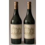 2 x Chateau HAUT BRION, Premier Grand cru classé, Pessac-Léognan, rouge, 1985, bon [...]