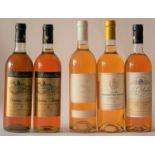 2 x Chateau BELLEVUE, Monbazillac, Lajonie, blanc moelleux, 1985 et 1990 + Clos [...]