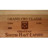 Caisse en bois de 12 bouteilles de Château SMITH HAUT LAFITTE, Rouge, PESSAC [...]