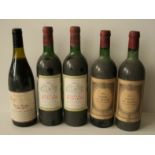 2 x Côtes de BOURG 1973 + Château PEYRABON, HAUT-MEDOC, Rouge, 1983 [+ Domaine [...]