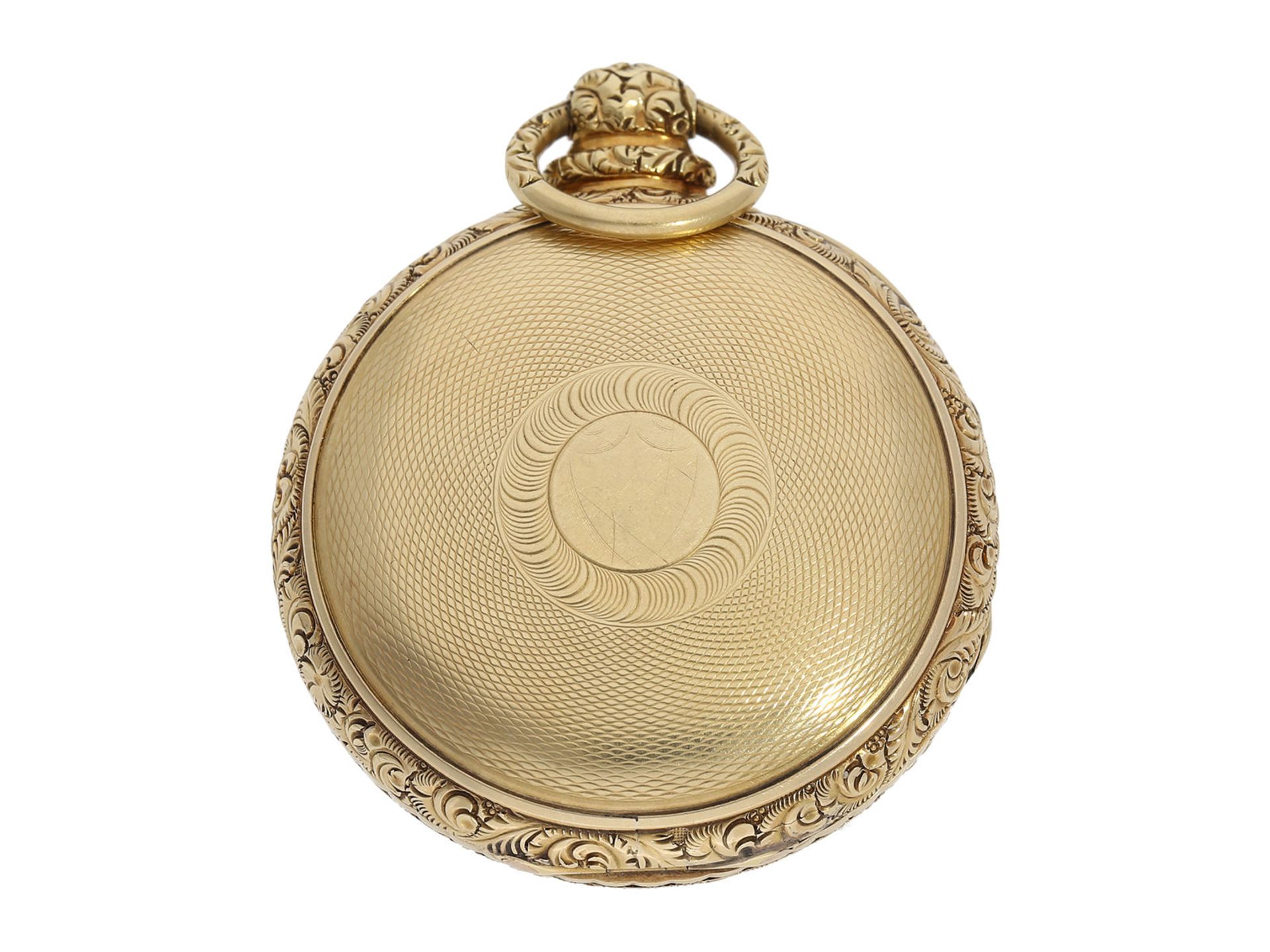 Pocket watch: Liverpool splendour pocket watch around 1830, with stop-seconds and "Liverpool - Bild 6 aus 8