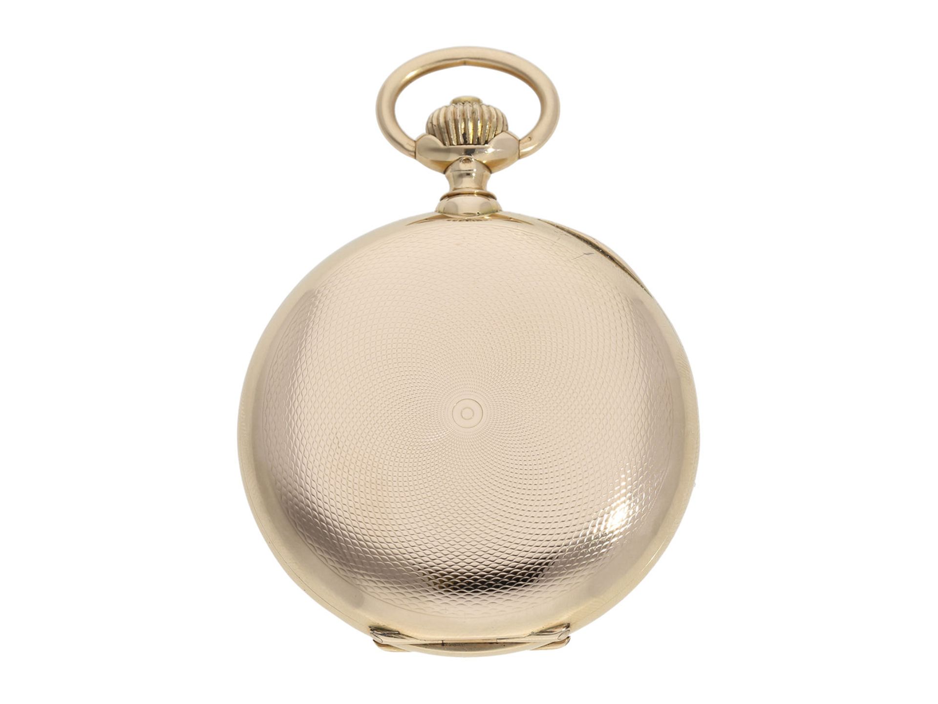 Pocket watch: extremely heavy Swiss pocket watch chronometer with pivoted detent chronometer - Bild 7 aus 7