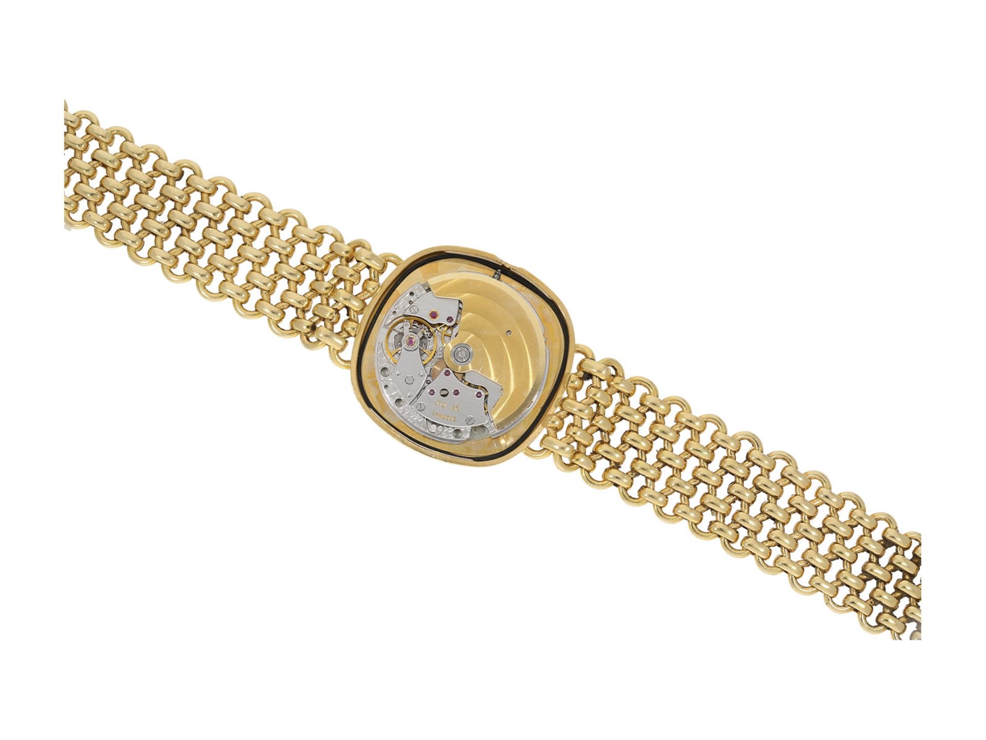 Wristwatch: luxury automatic Patek Philippe man's watch, Ellipse Jumbo "Carré Galbé", Ref. 3734, - Bild 6 aus 6