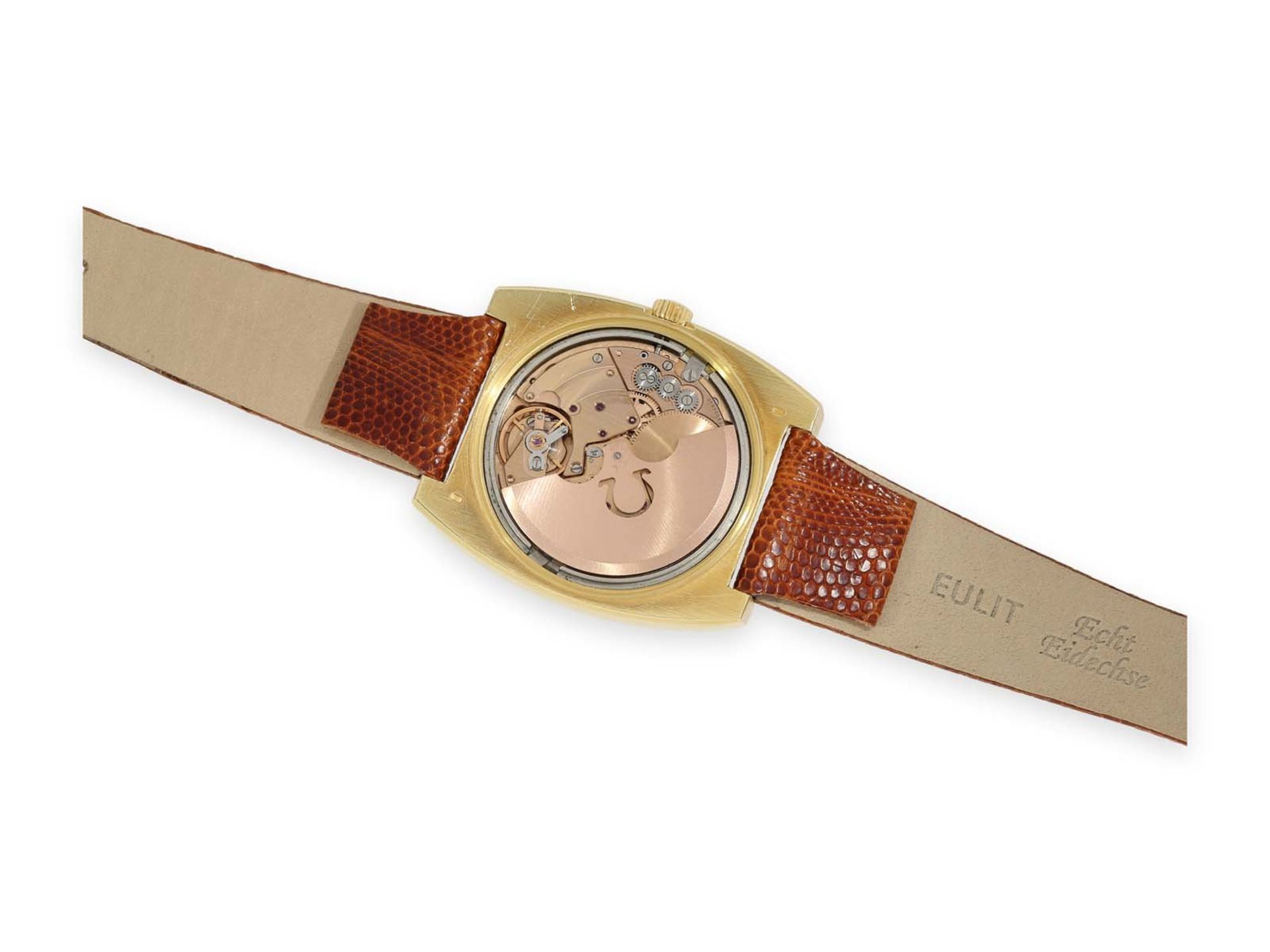 Wristwatch: extremely solid Omega Constellation Chronometer in the rare version with 18K gold - Bild 2 aus 5