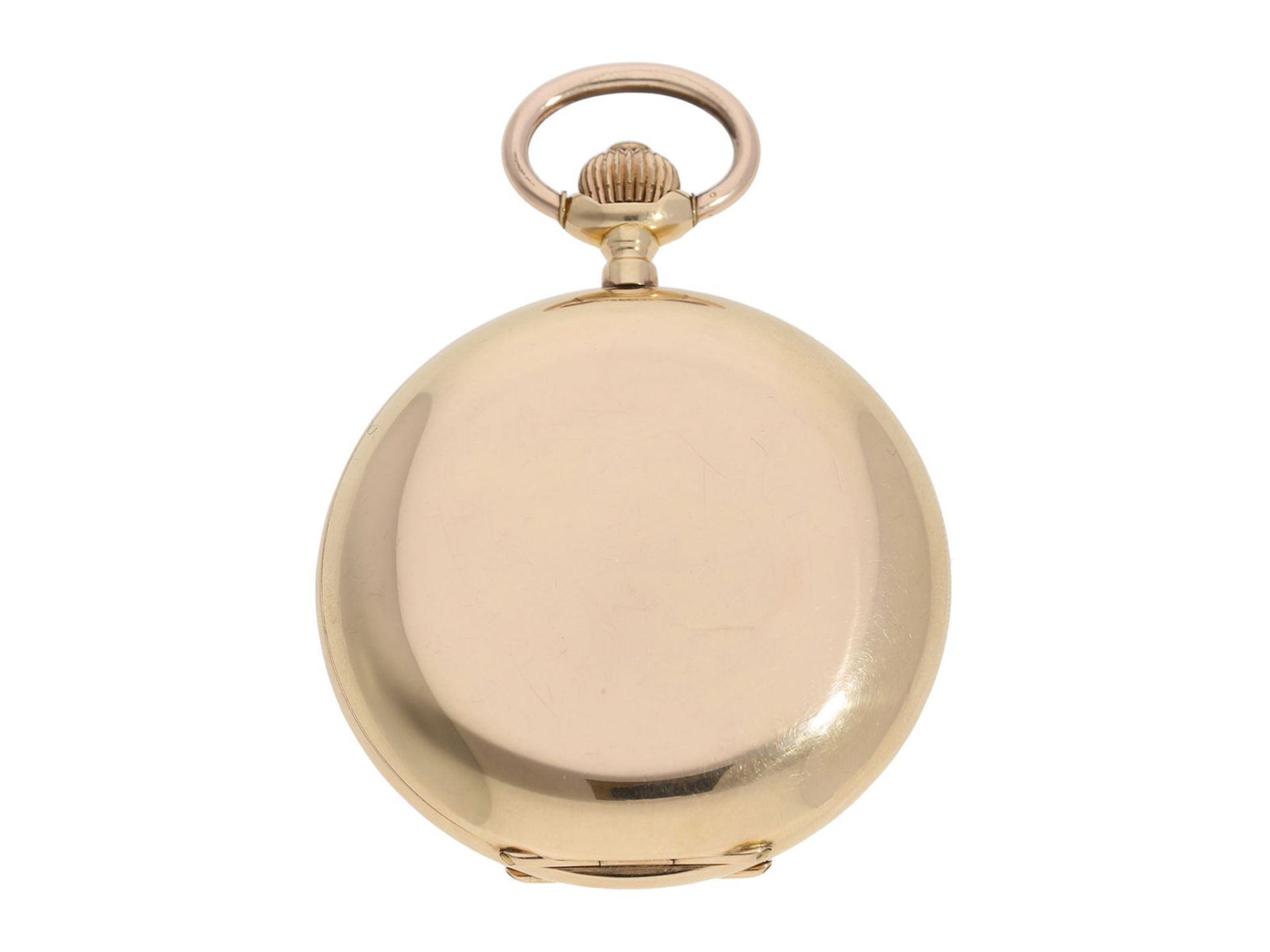 Pocket watch: extremely heavy Swiss chronometer of best quality "Chronometre 1ere Classe No. 11896", - Bild 8 aus 8