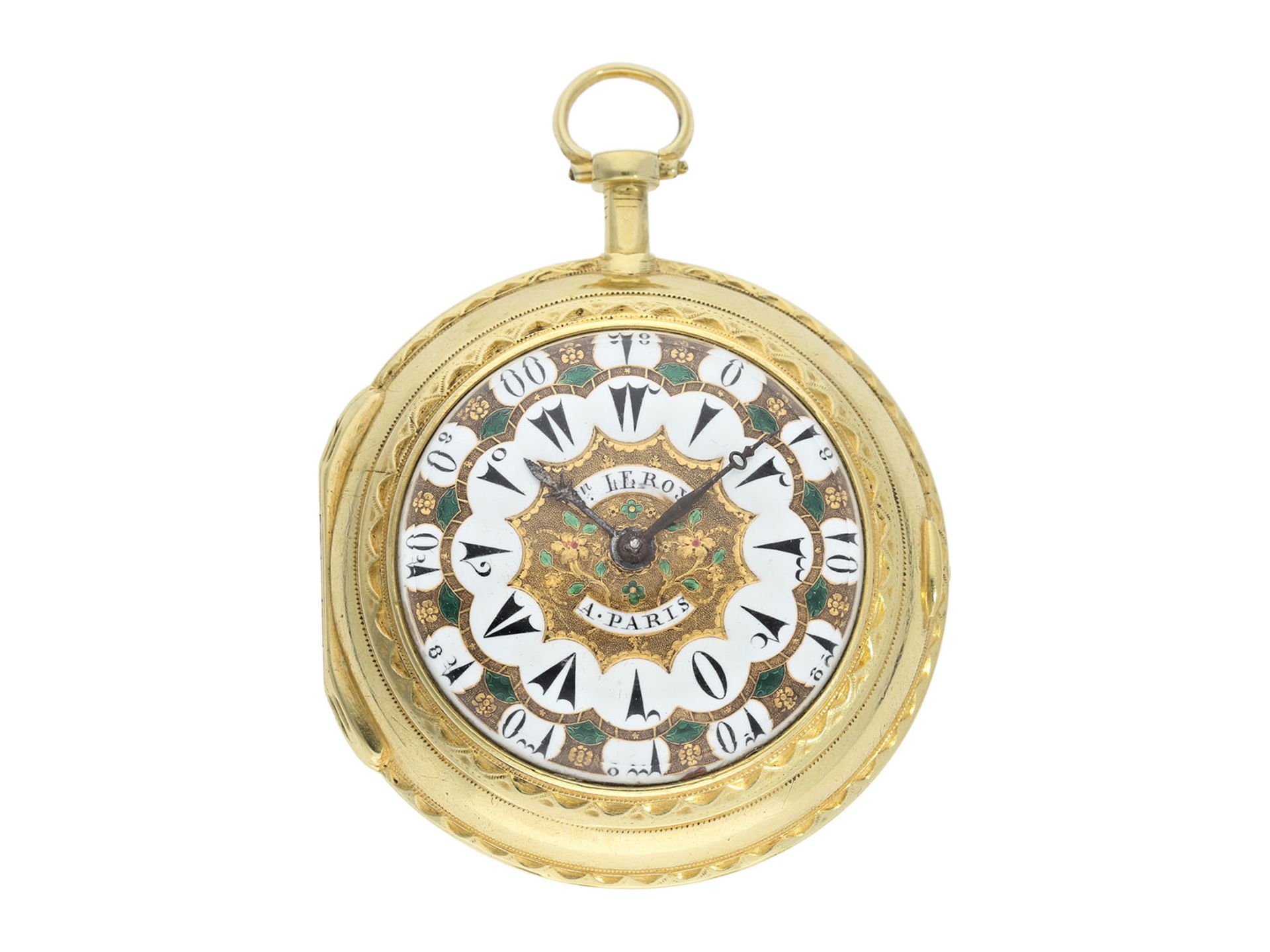 Pocket watch: exceptionally well preserved large verge watch for the Ottoman market, Royal