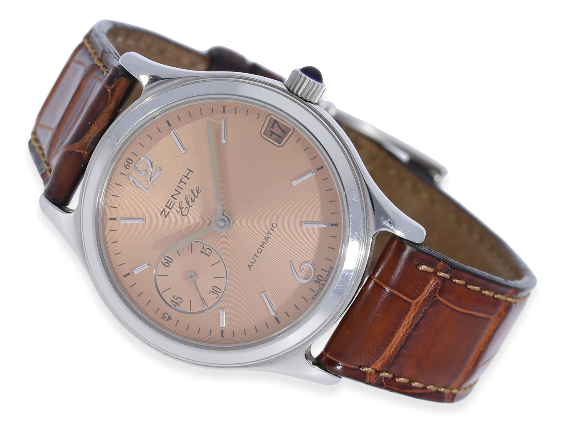 Wristwatch: extremely elegant Zenith automatic watch, model "Elite", ca. 2000