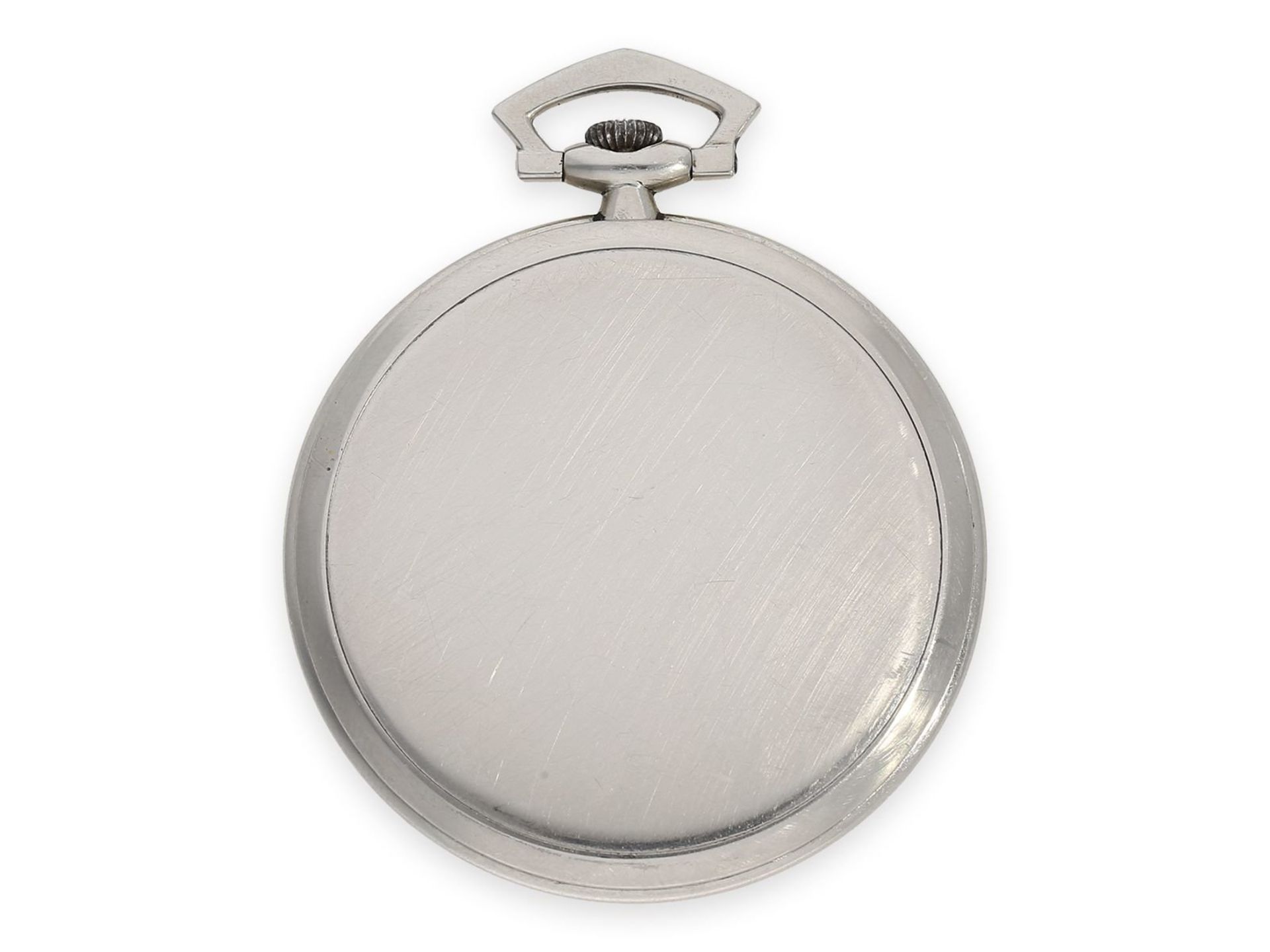 Pocket watch: exquisite platinum dress watch in Breguet style, "Chronometer Inter" Geneve, ca. - Bild 4 aus 4