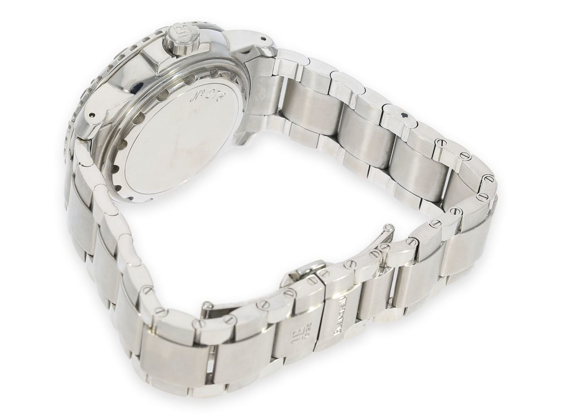 Wristwatch: sporty, luxury diver's watch Blancpain "Fifty Fathoms Diver GMT - Ref. 2250-113071", - Bild 2 aus 6