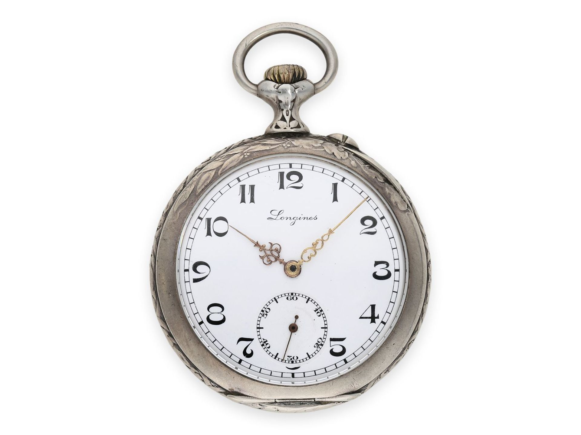 Taschenuhr: seltene Longines Schützenuhr, Bernisches Kantonalschützenfest Herzogenbuchsee 1912 mit