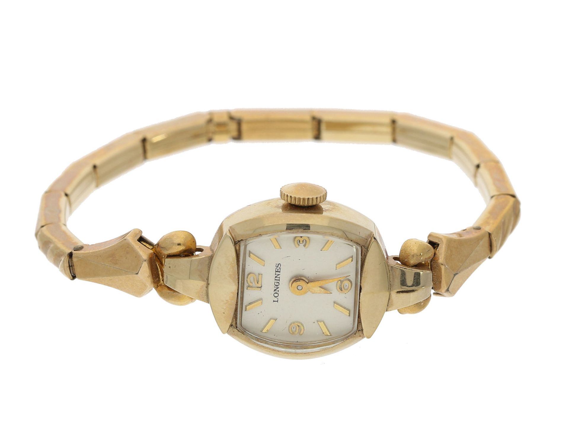 Armbanduhr: vintage Longines Damenuhr mit Originalbox, sehr guter Zustand , ca. 1950