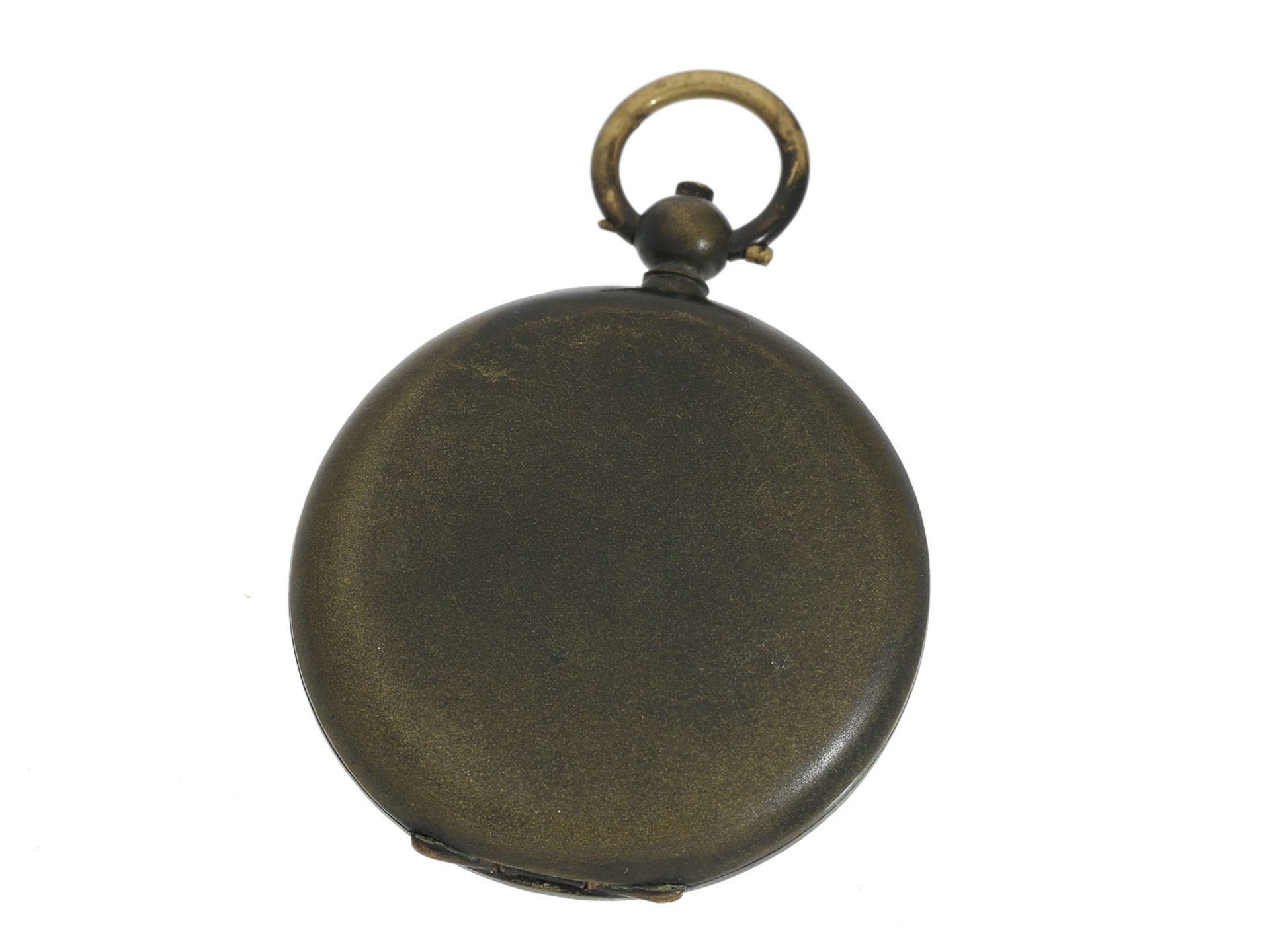 Kompass: Rarität, militärischer Taschenkompass von Longines aus dem Ersten Weltkrieg - Image 2 of 2