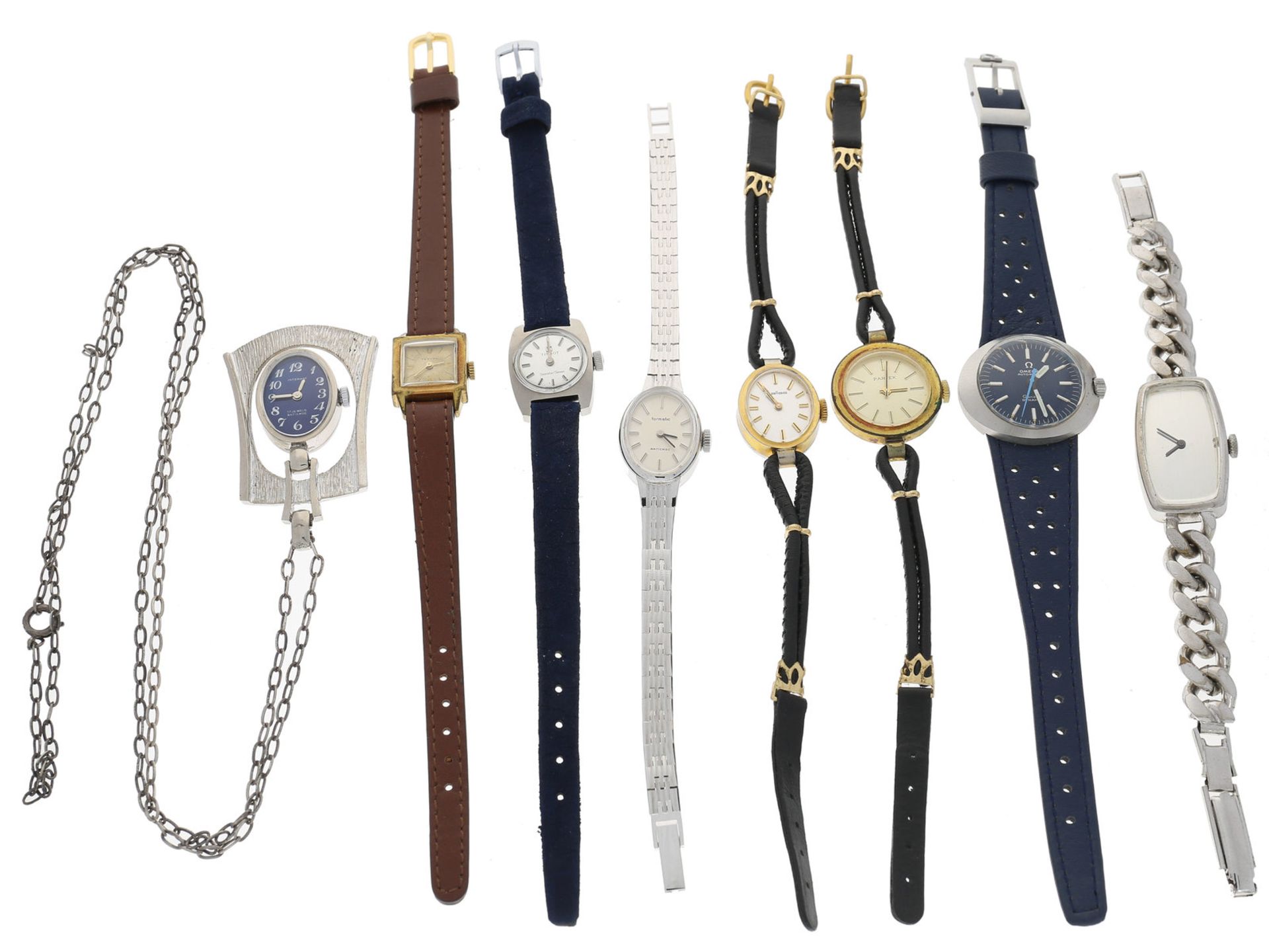 Armbanduhr: Konvolut vintage Damenuhren, überwiegend 70er- und 80er-Jahre