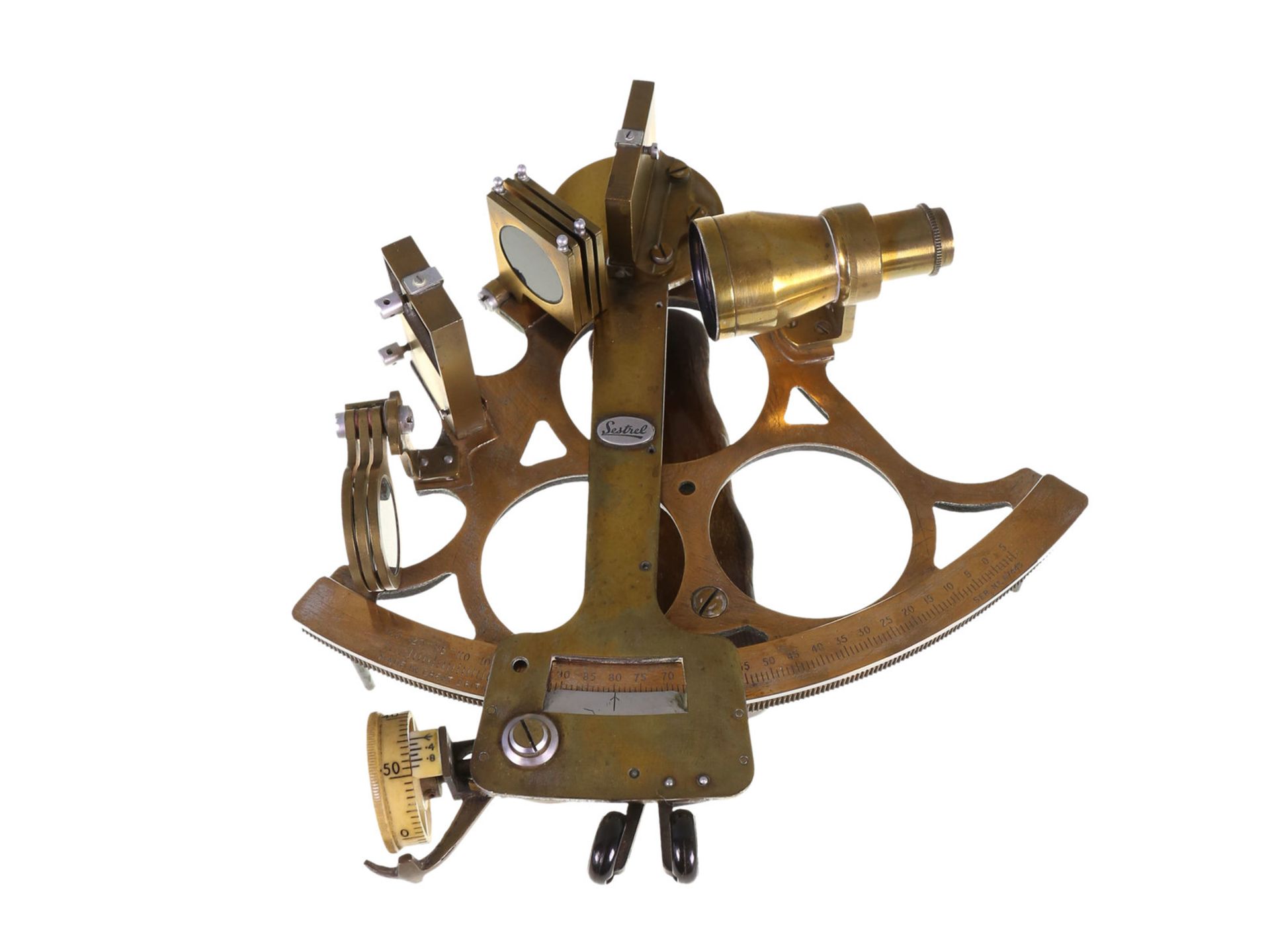 Marine, Nautik: Nautiquität, Sextant, bezeichnet "Sestrel" Made in Great Britain