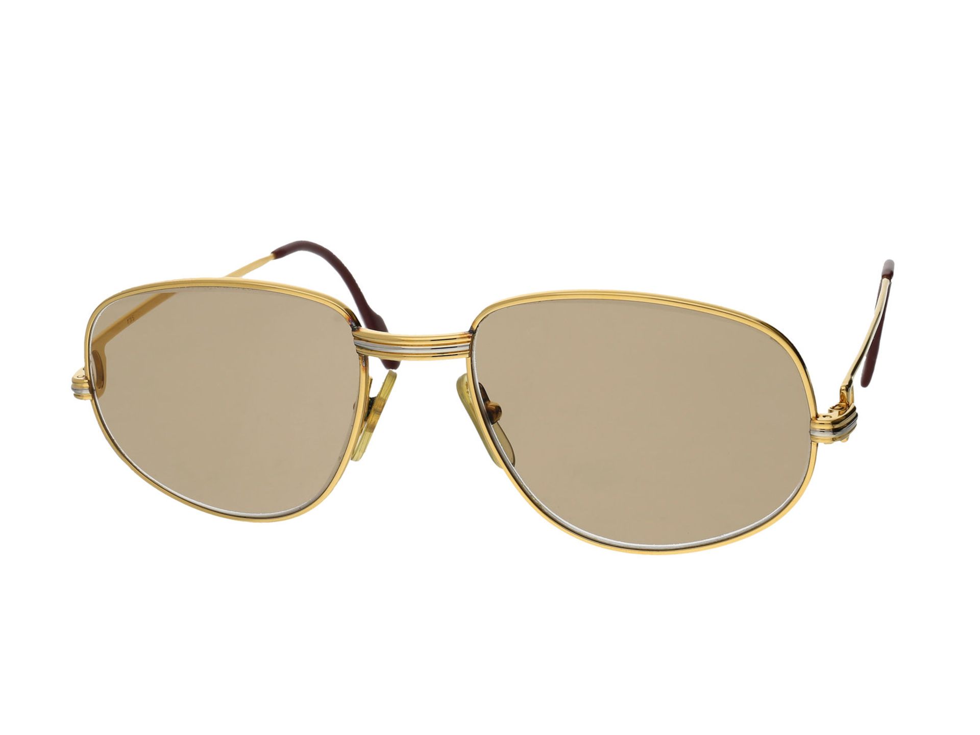 Brille: vintage Cartier Sonnenbrille "Modell 135"