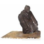 Siegfried Neuenhausen1931 Dormagen - lebt in Hannover - Männerfigur - Bronze. Braun patiniert. Auf