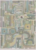 Eduardo Paolozzi1924 Leith - 2005 London - Ohne Titel - Farbserigrafie/Papier. 194/300. 83,5 x 60,