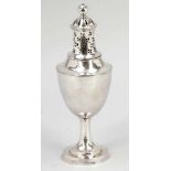 Biedermeier-Zuckerstreuer / Sugar CasterJohann Christian Samuel Kessner/Berlin, um 1800. Silber.