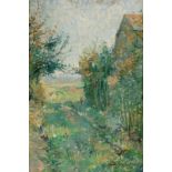 Josef Verheyen1899 - 1976 Niederlande - Landschaft - Öl/Lwd. Doubl. 50 x 34 cm. Sign. r. u.: Josef