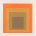 Josef Albers1888 Bottrop - 1976 New Haven - Homage to the square - Farbserigrafie/Papier. 51,9 x