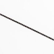 Tennisarmband - Armband mit schwarzen Diamanten