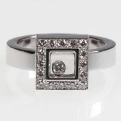 Chopard - Happy Diamonds Ring als Quadrat