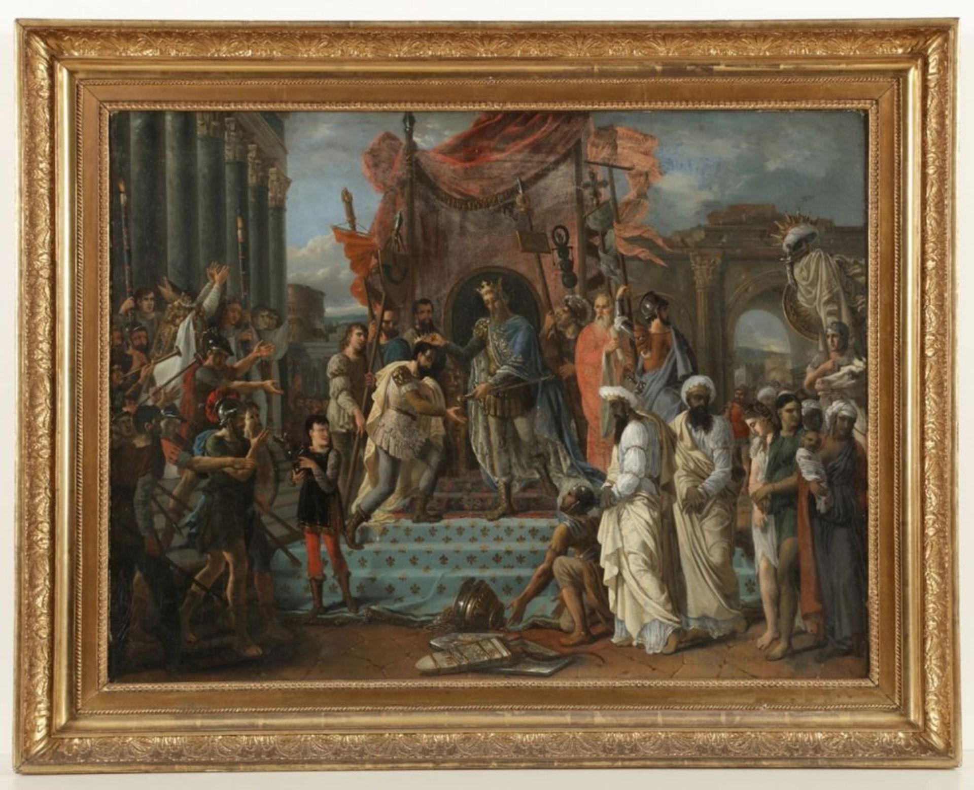 Joseph-Denis Odevaere1775 oder 1778 Brügge - 1830 Brüssel attr. - Kaiserkrönung von Karl dem - Bild 2 aus 3