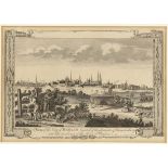 ThorntonGrafiker des 19. Jahrhunderts. - "View of the City of Berlin... " - Holzstich. 21 x 30 cm (