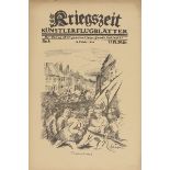 Rudolf Großmann1882 Freiburg i. Br. - 1941 Freiburg i. Br. - "Straßenkampf" - Lithografie/Papier (